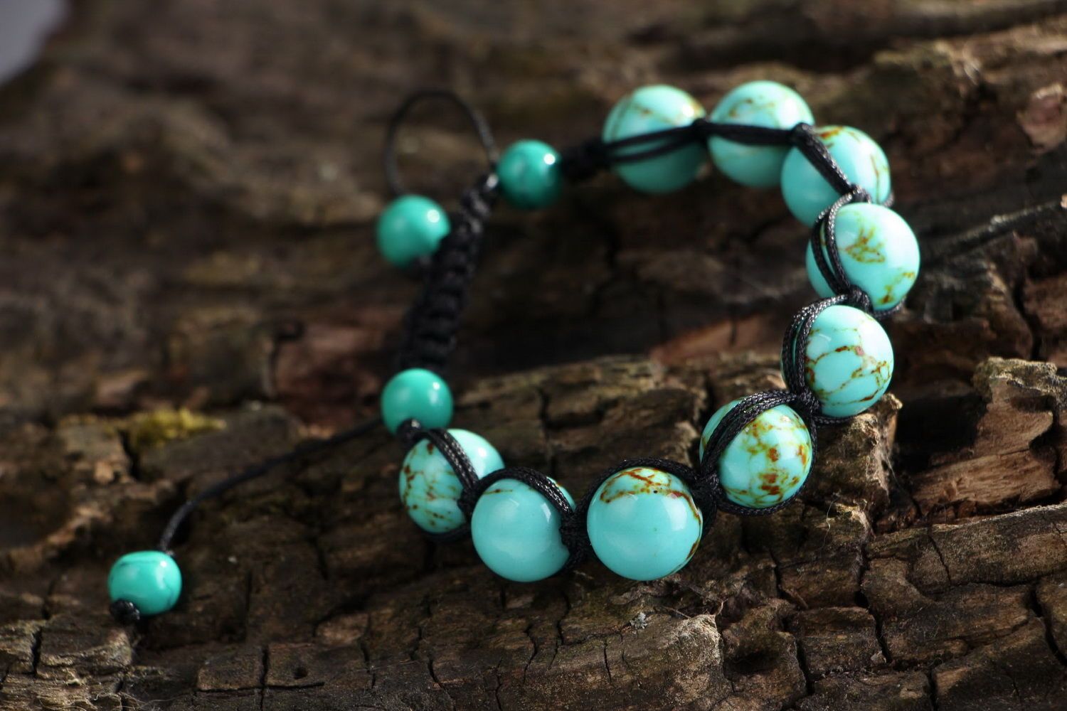 Bracelet made from turquoise photo 4