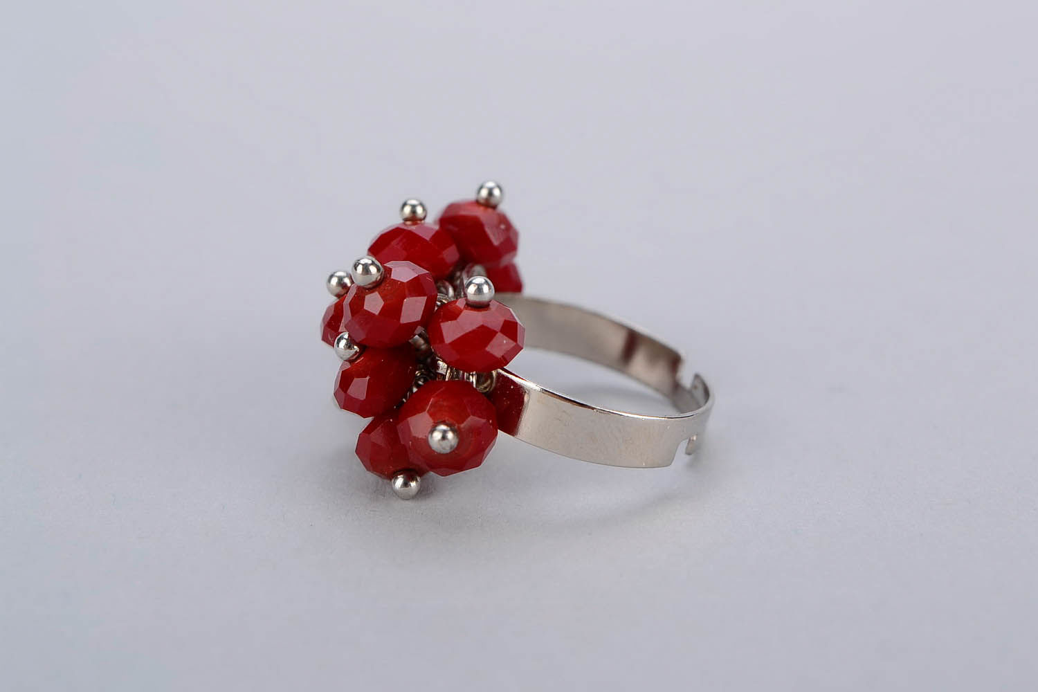 Ring with crystal photo 4