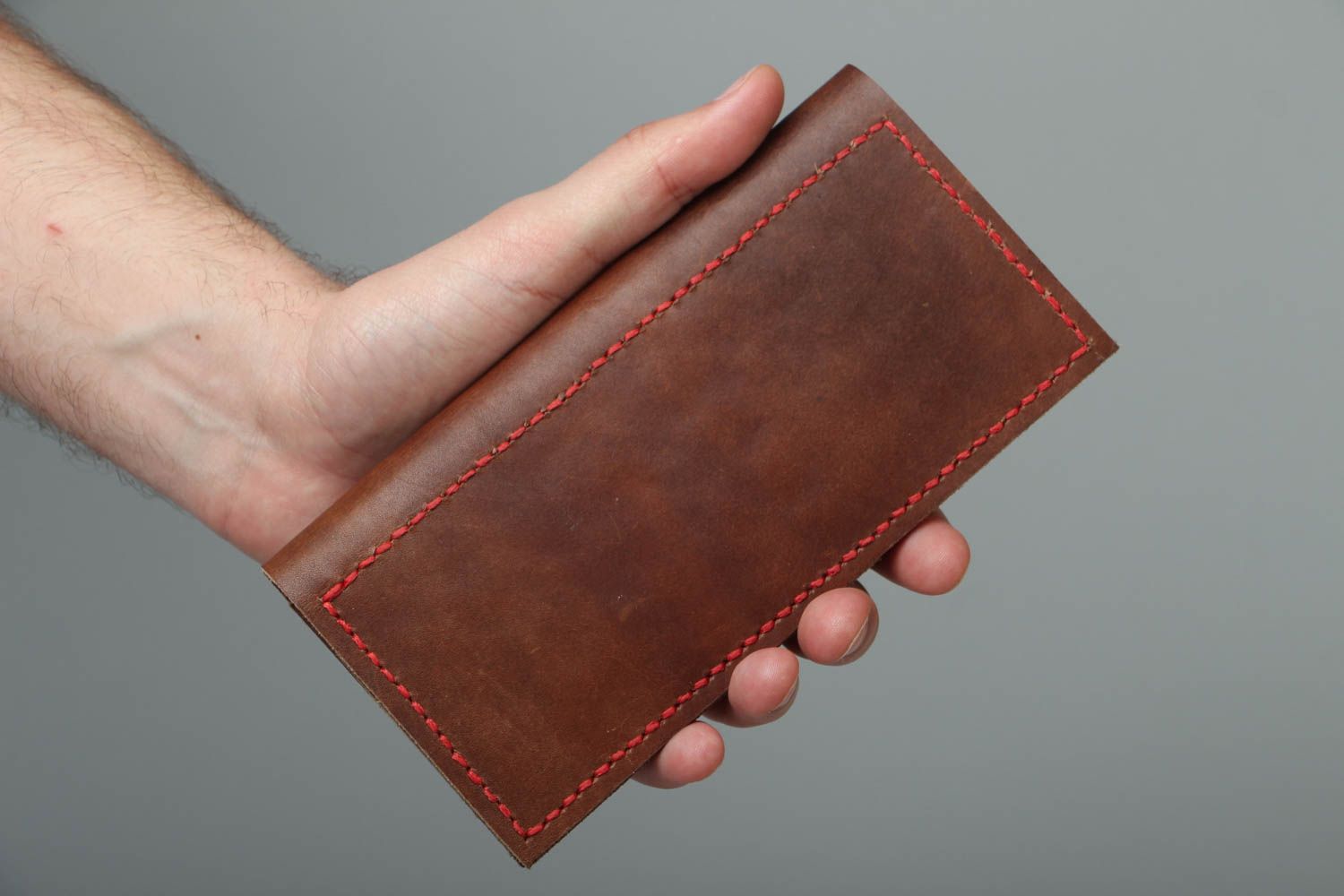 Stylish leather wallet photo 4