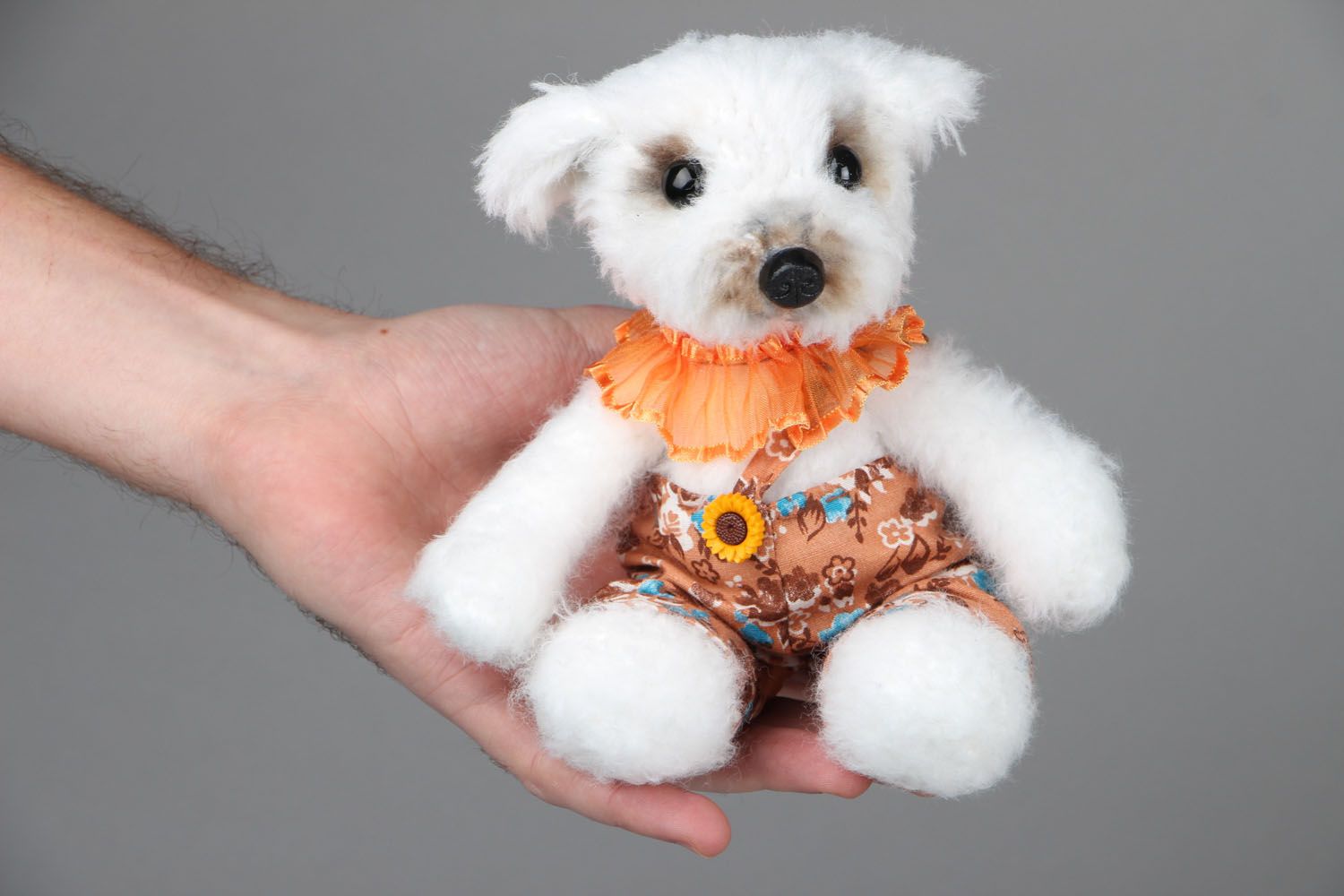 Handmade toy Puppy Charlie photo 4