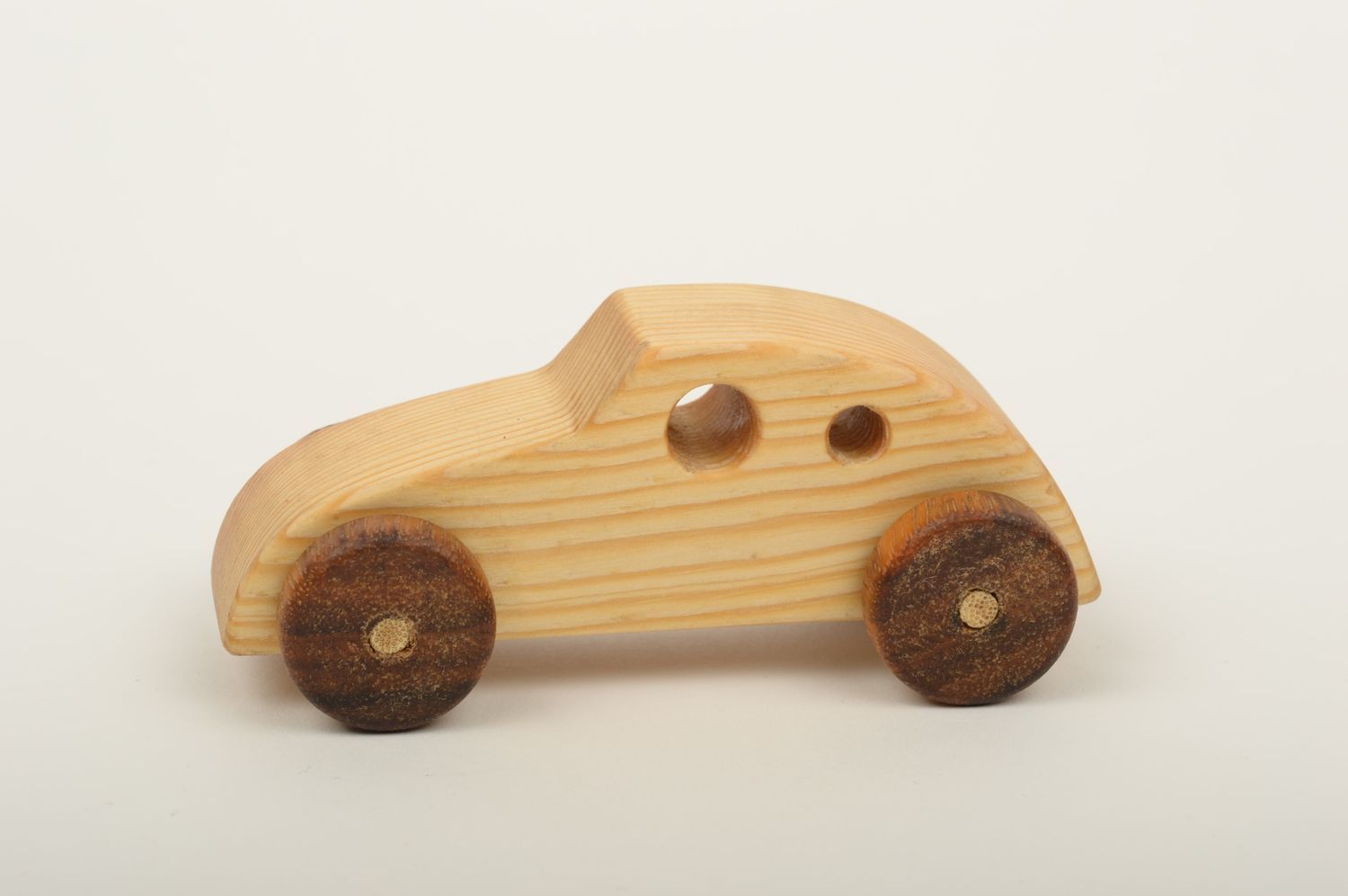 Juguete de madera artesanal para niños elemento ecológico regalo original foto 5