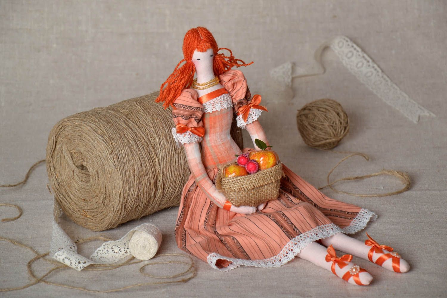 Decorative doll Apple Fairy photo 1