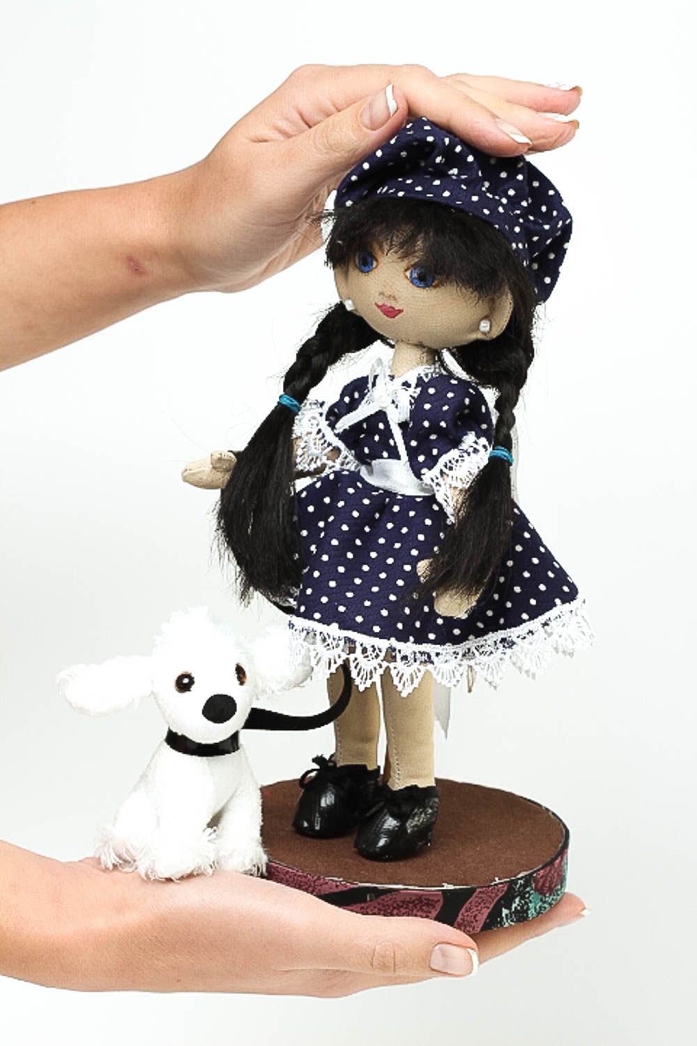 Bambola decorativa fatta a mano pupazzo di peluche giocattolo di peluche foto 5