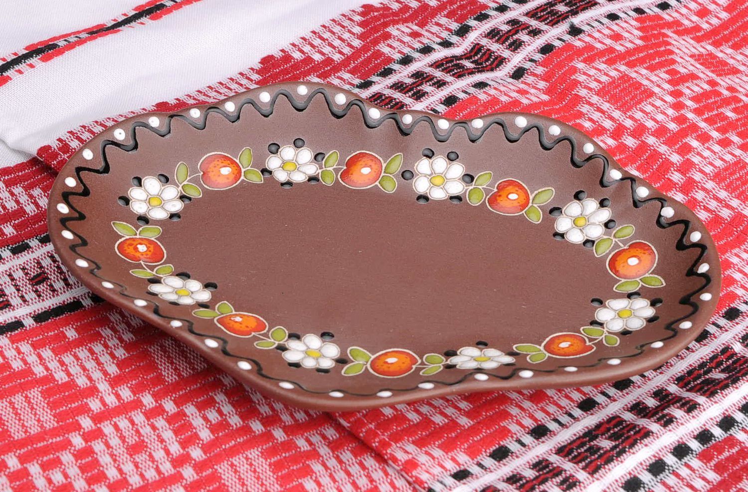 Ceramic dish for fish photo 4