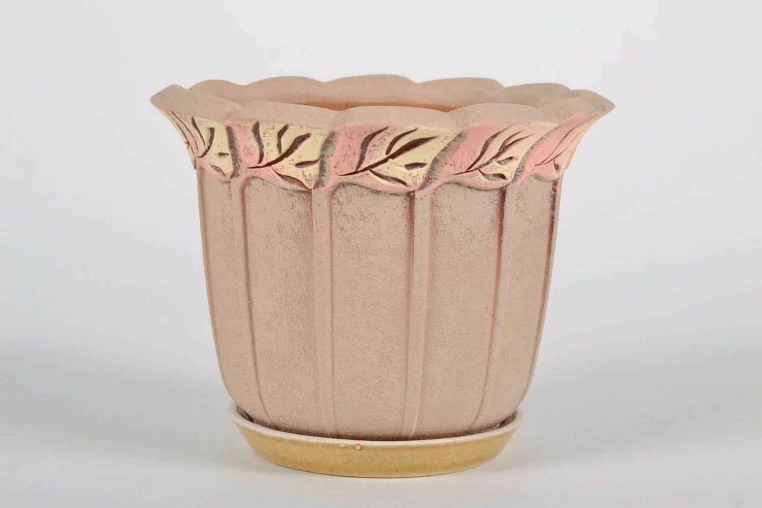 Vaso fiori fatto a mano vaso da fiori in ceramica attrezzi per giardinaggio
 foto 2