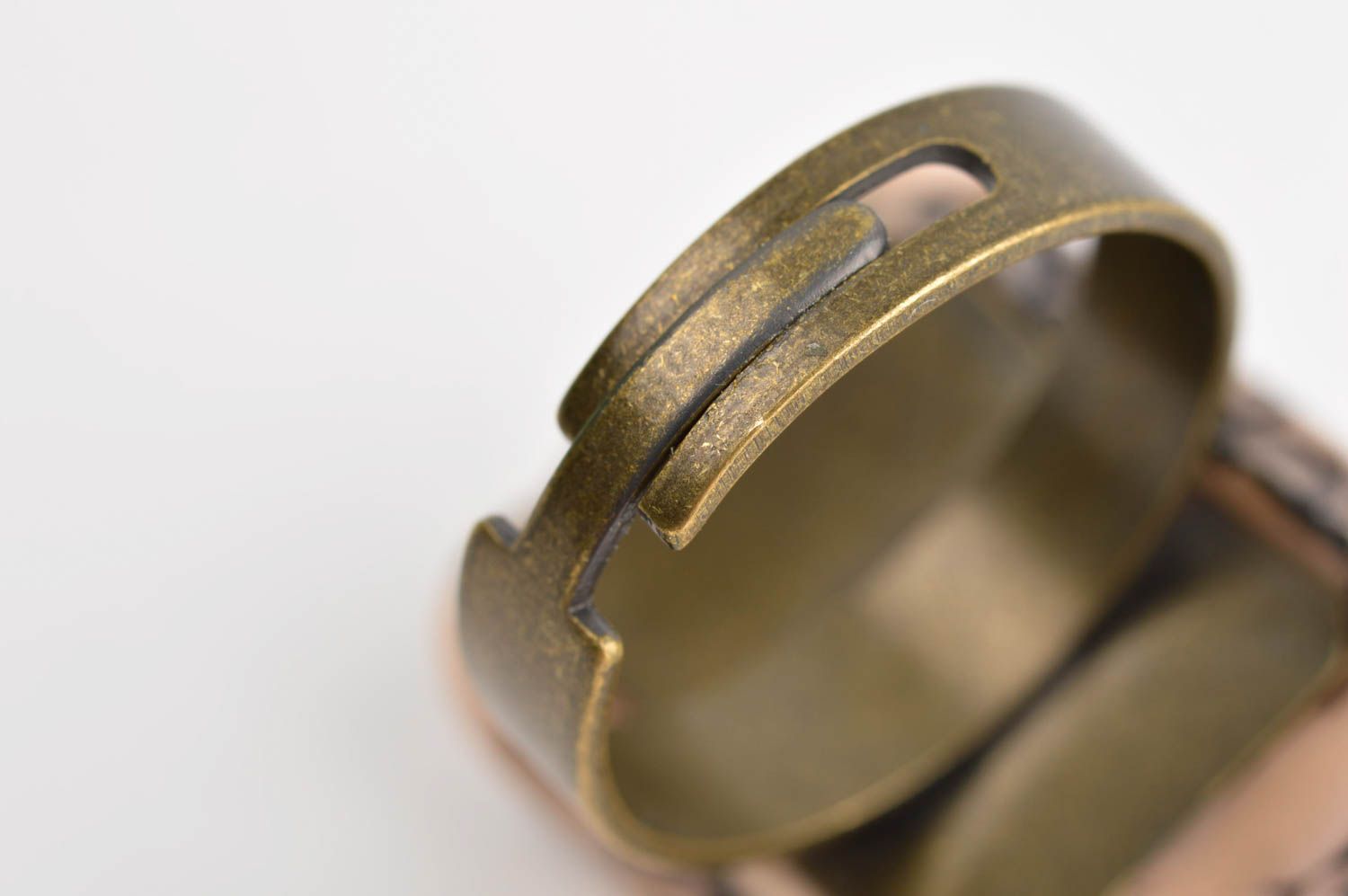 Ring Damen handmade Designer Accessoires Geschenk Ideen Schmuck Ring modisch foto 3