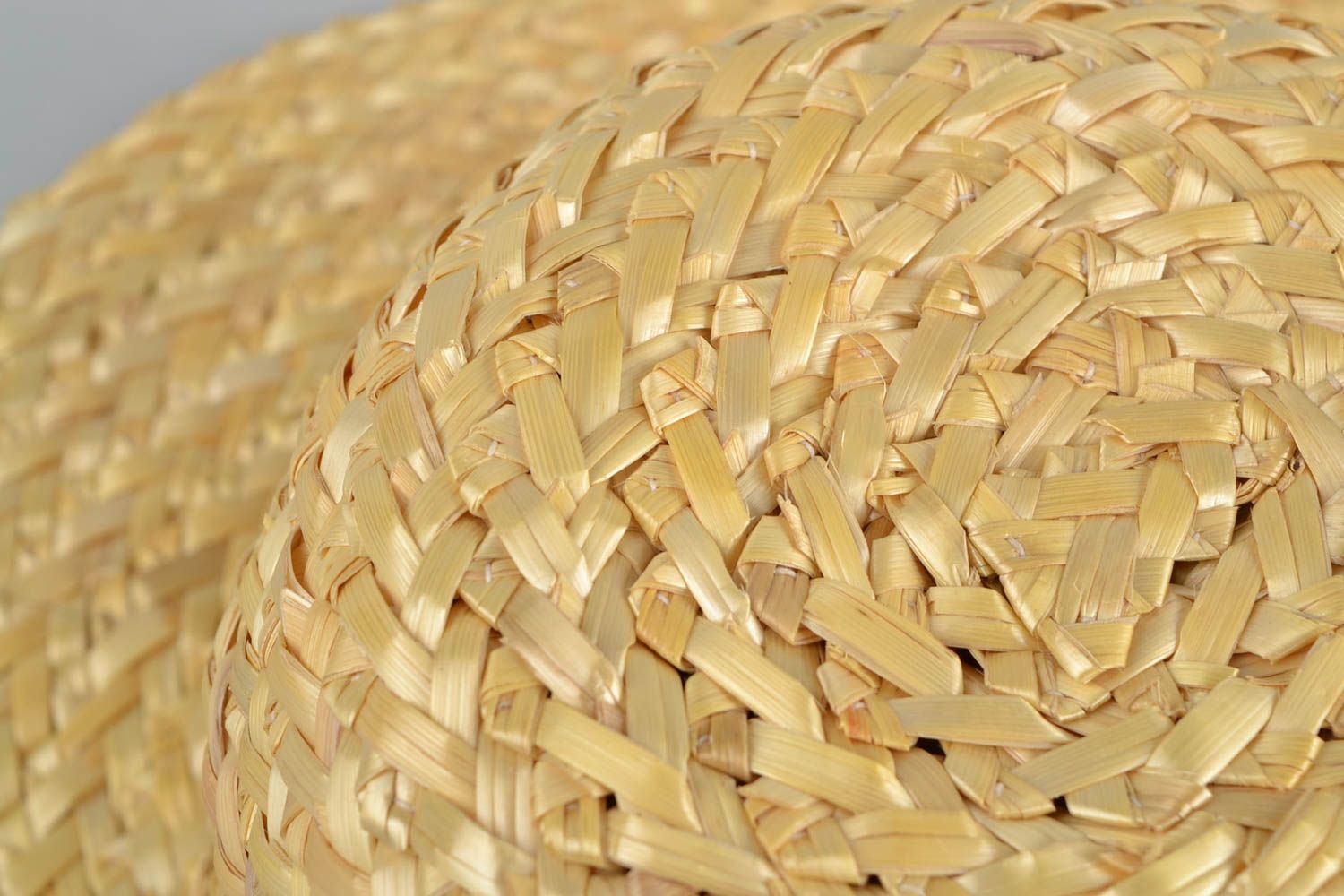 Sombrero de paja varonil artesanal accesorio ecológico trenzado original  foto 5