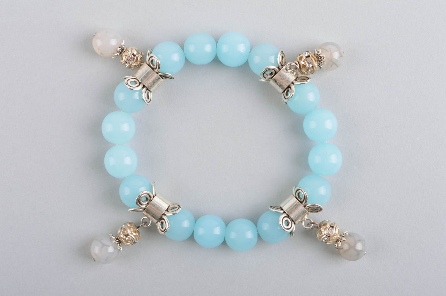 Handmade bracelet bead bracelet gemstone jewelry fashion accessories gift ideas photo 2