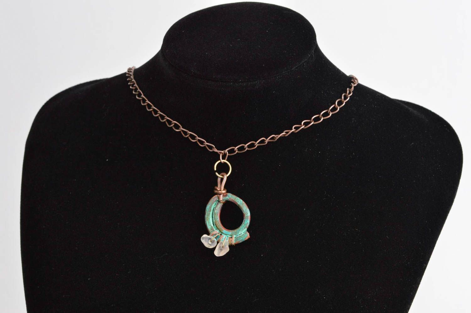 Handmade pendant designer accessory unusual pendant for women gift ideas photo 1