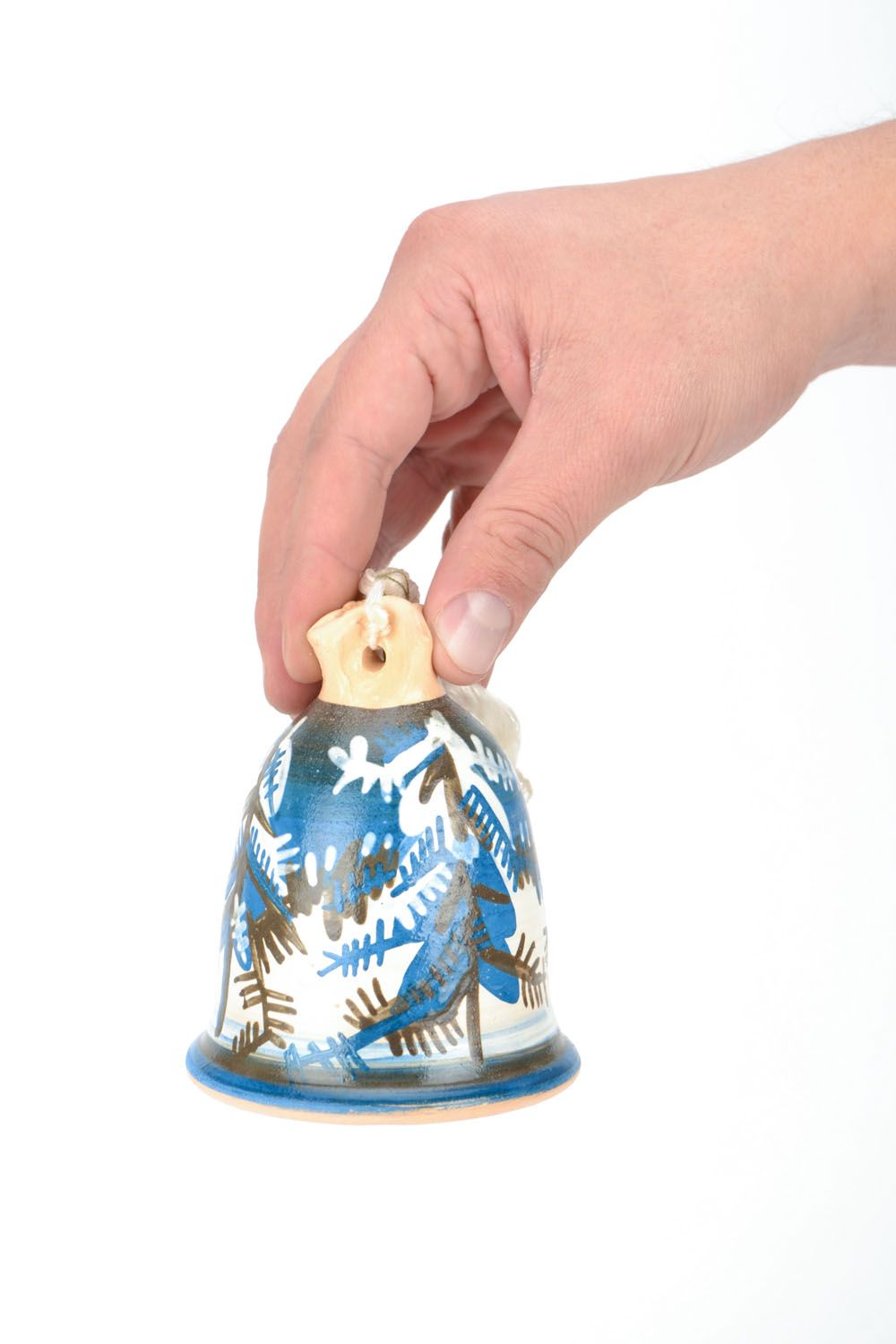 New Year's ceramic bell photo 2