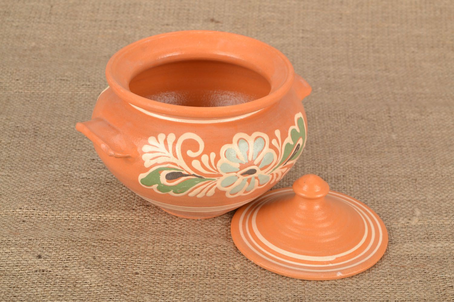 Ceramic handmade pot photo 1