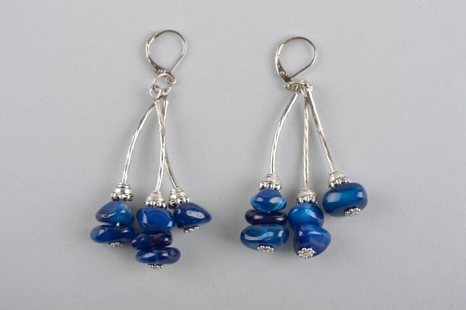 Long earrings handmade jewelry earrings for women stylish earrings gifts for her photo 3