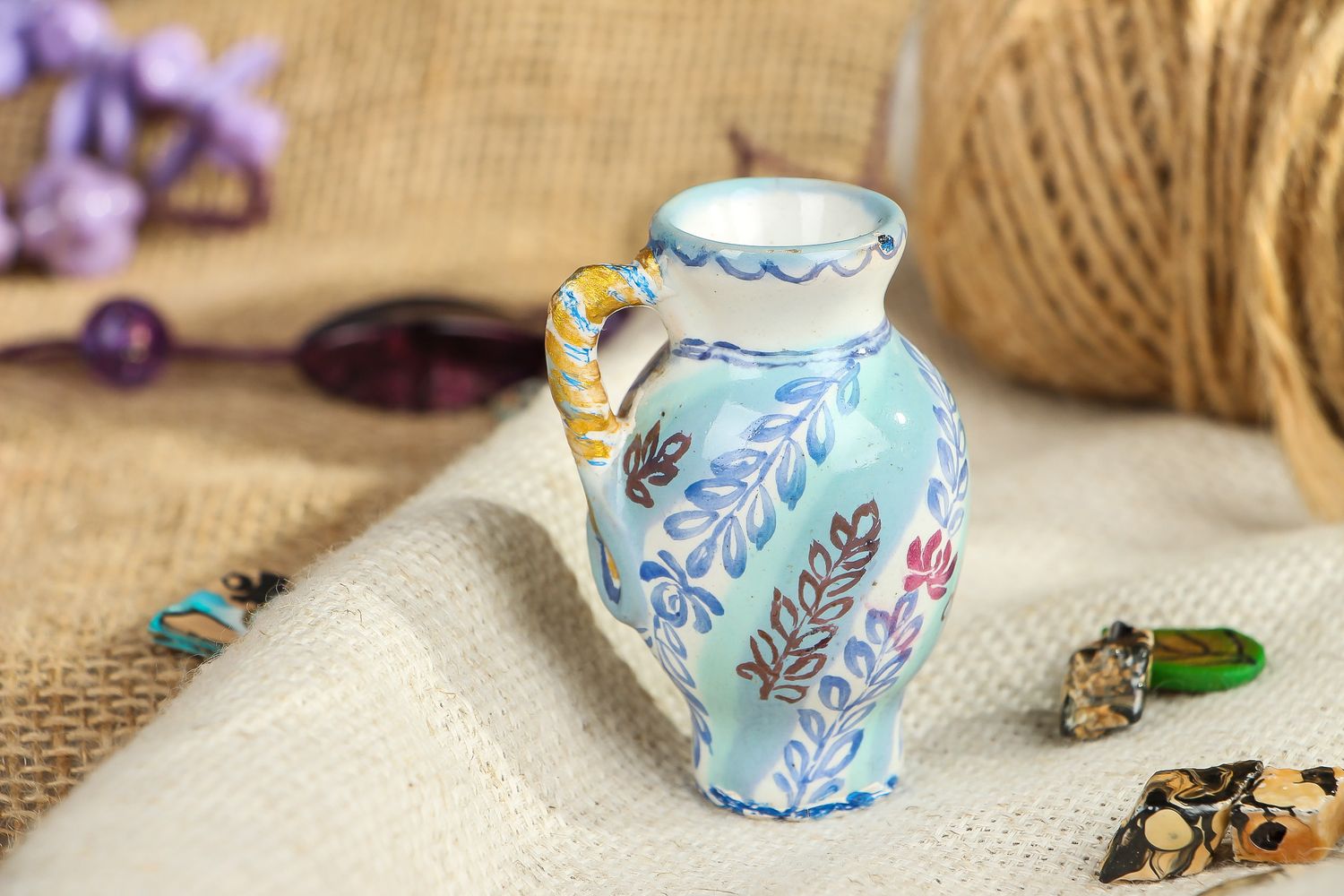 Keramische Vase foto 5