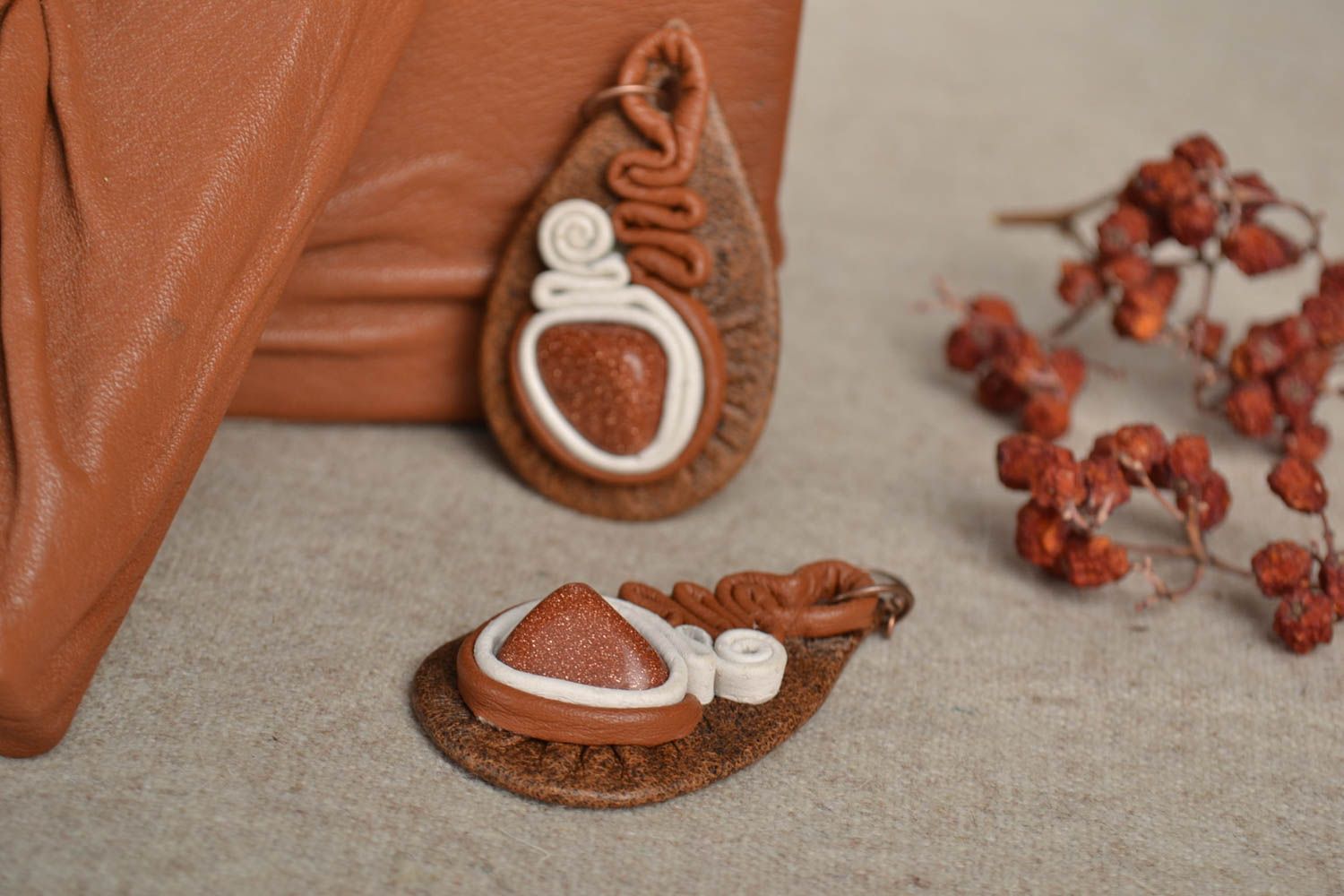 Ethno Ohrringe Handmade Ohrringe Geschenk für Frauen Modeschmuck Ohrringe  foto 1