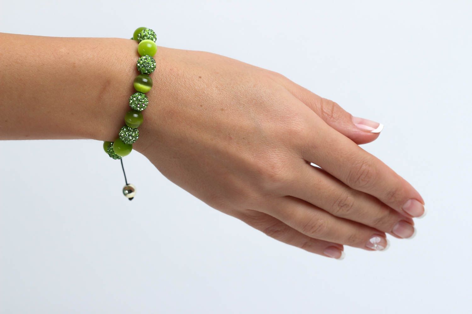 Trendy bracelet handmade bracelet with natural stones elegant bracelet for girls photo 5