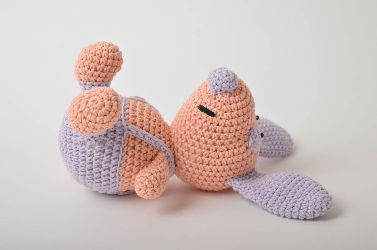 Juguete tejido a crochet hecho a mano muñeco de ganchillo regalo original foto 4