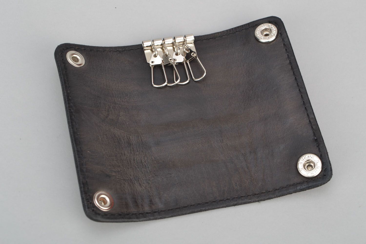 Leather key case Wonderland photo 2