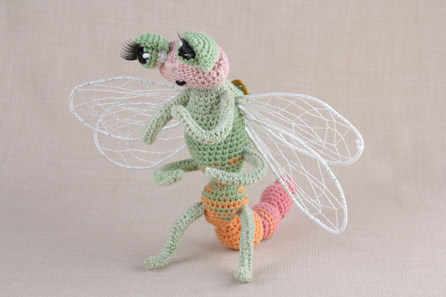 Crochet toy Dragonfly photo 4