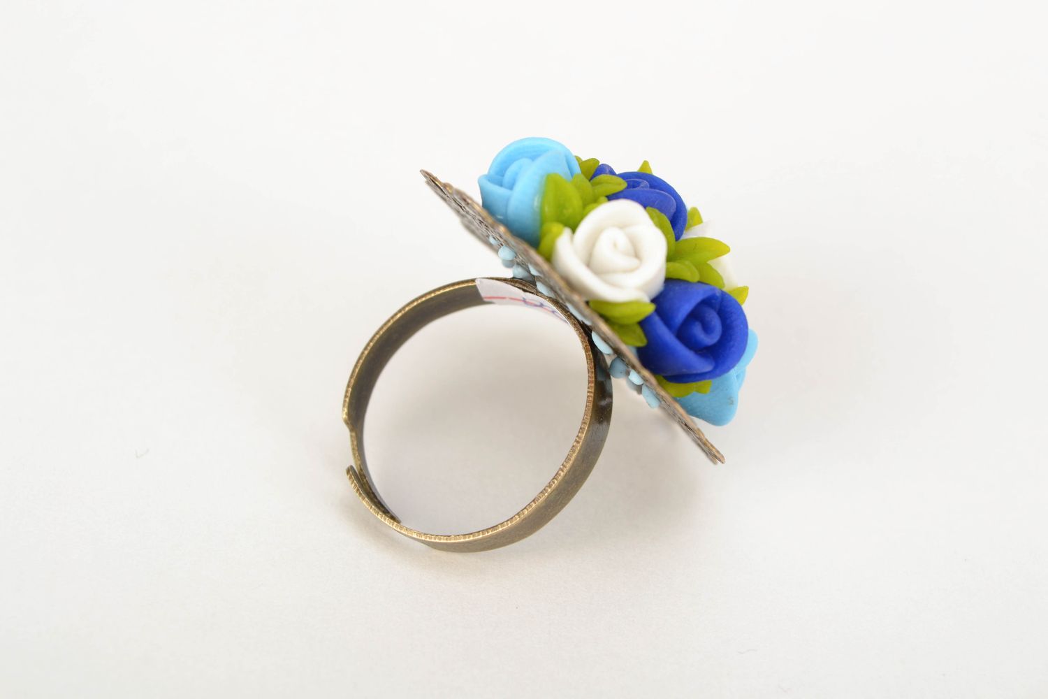 Handmade Ring aus Polymer Ton  foto 3