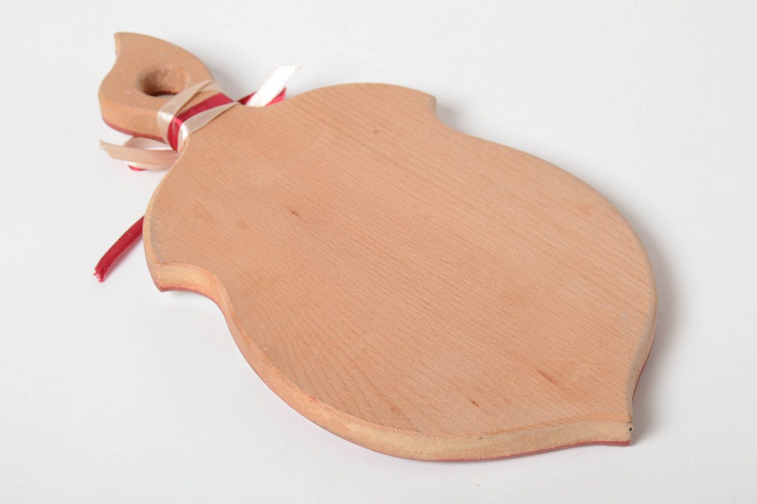 Tabla de madera para cortar artesanal menaje de cocina regalo para mujer foto 3