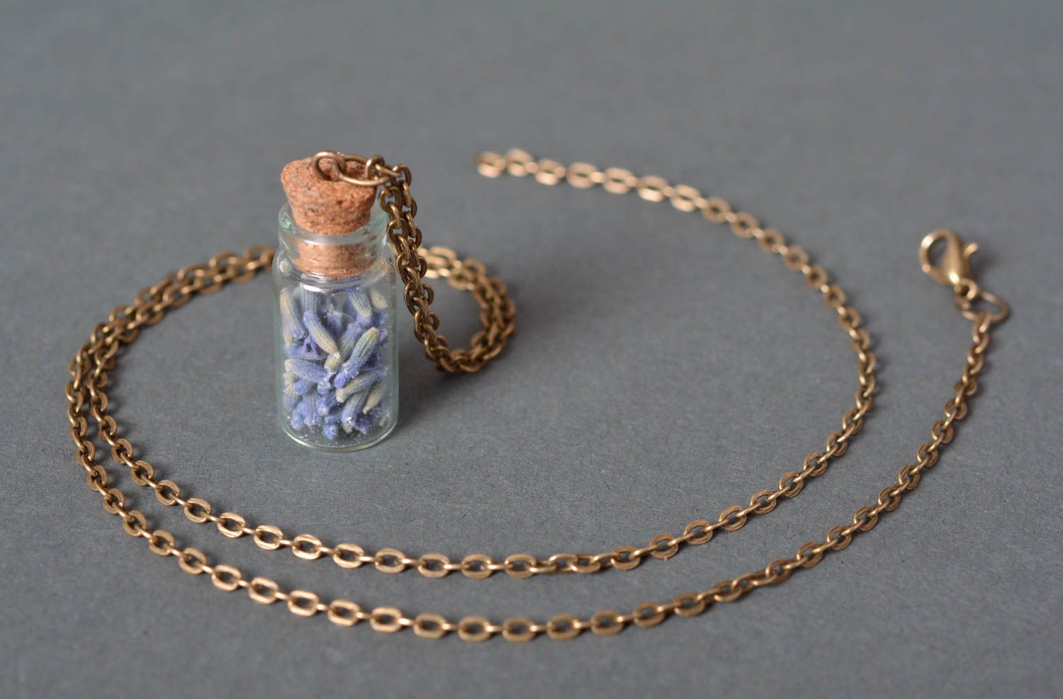 Flower jewellery handmade necklace epoxy resin charm necklace designer jewelry photo 3