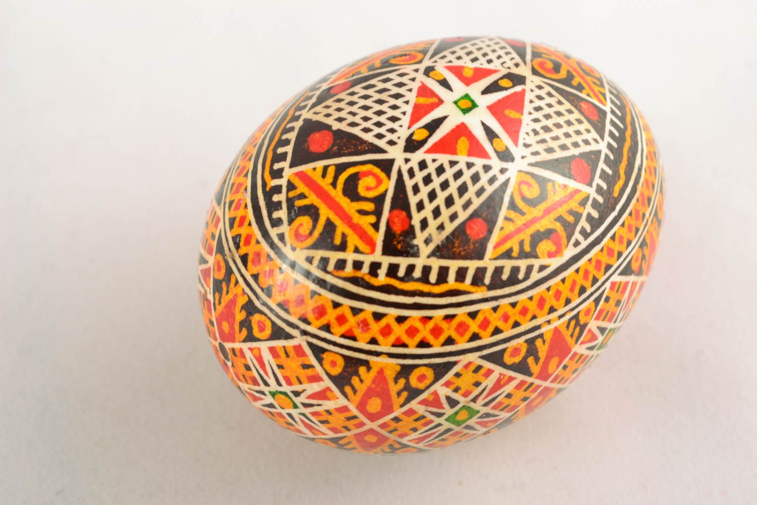Painted Easter egg for present photo 2