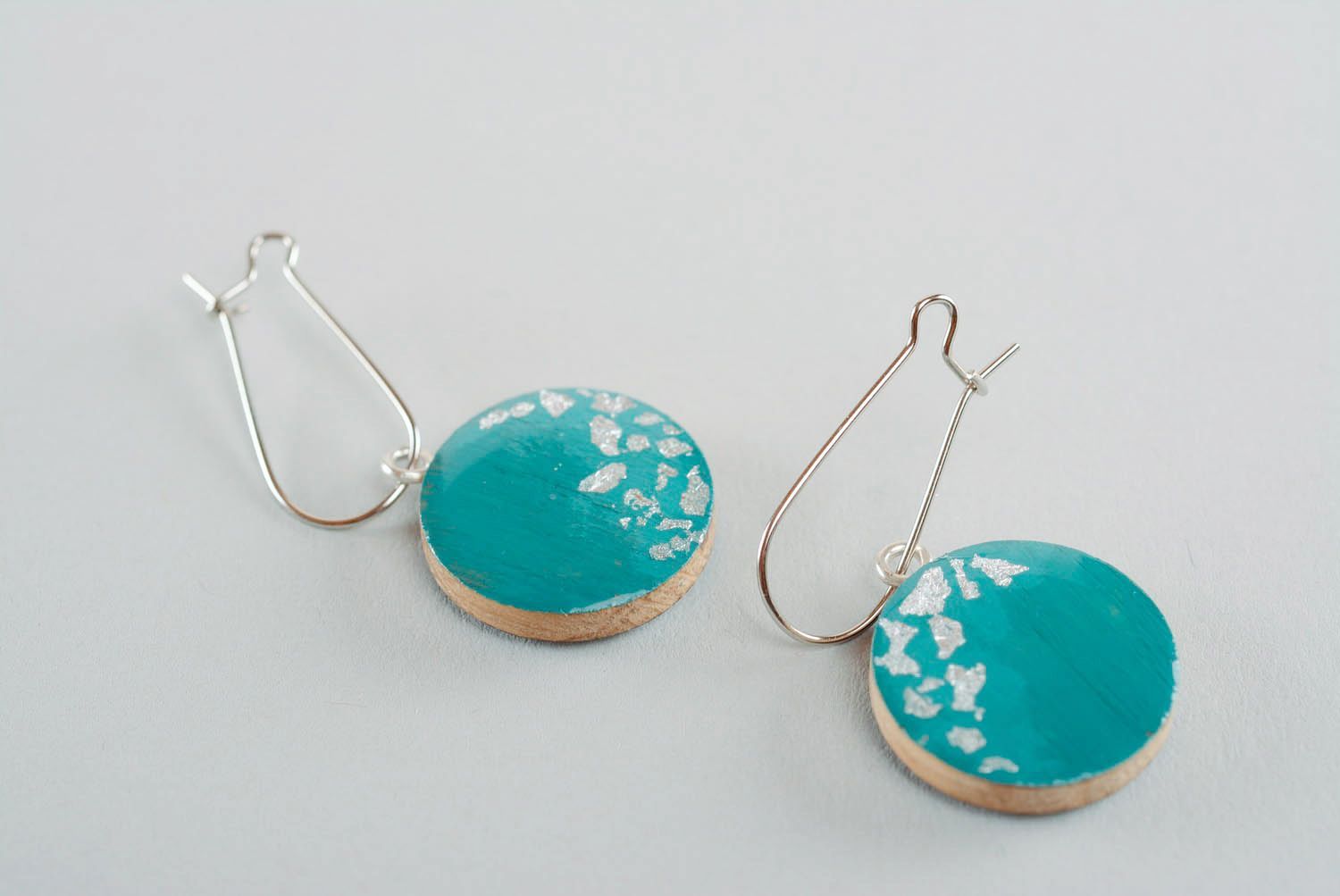 Turquoise earrings photo 3