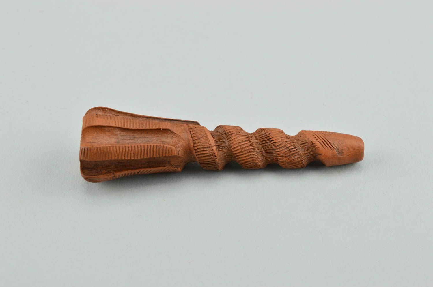 Курительная принадлежность handmade керамический сувенир трубка для курения фото 3