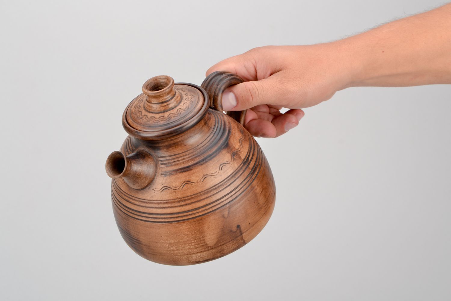 Clay teapot  photo 2