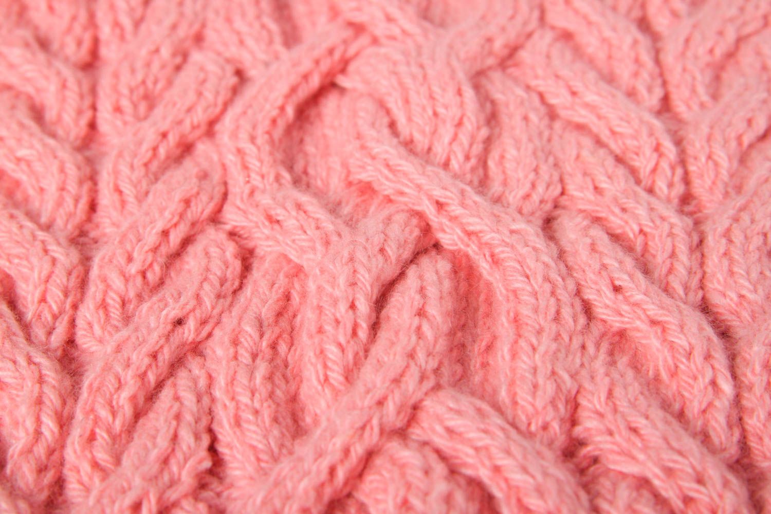 Вязаная шапка для детей хэнд мэйд шарф спицами жилетка для девочки розовые фото 5