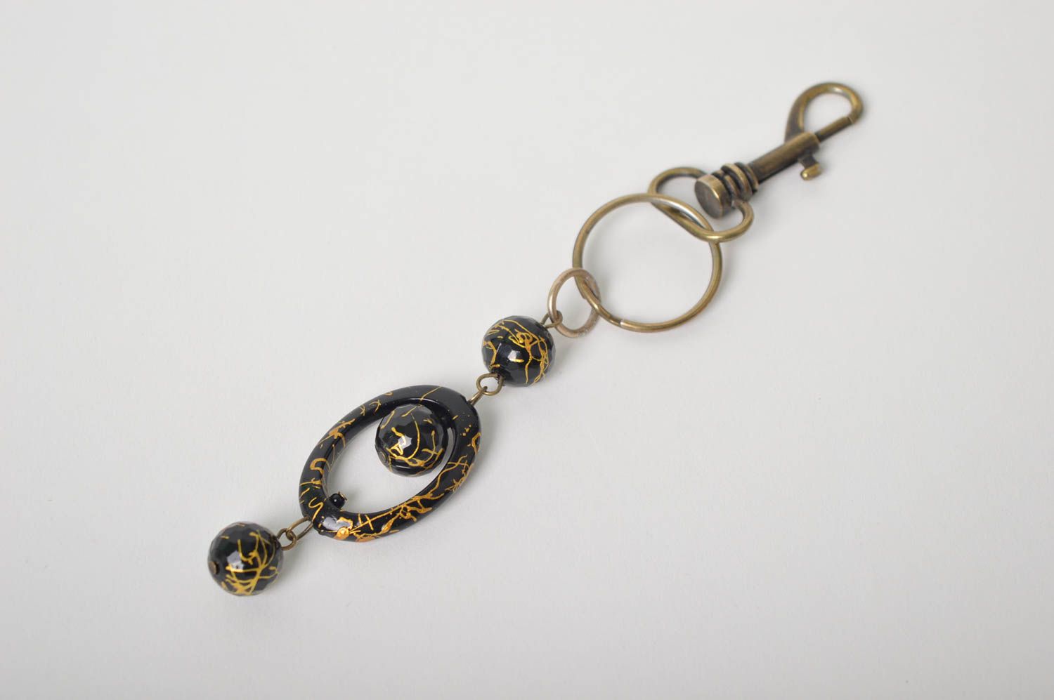 Handmade keychain unusual gift keychain for phone design trinket key accessory  photo 2