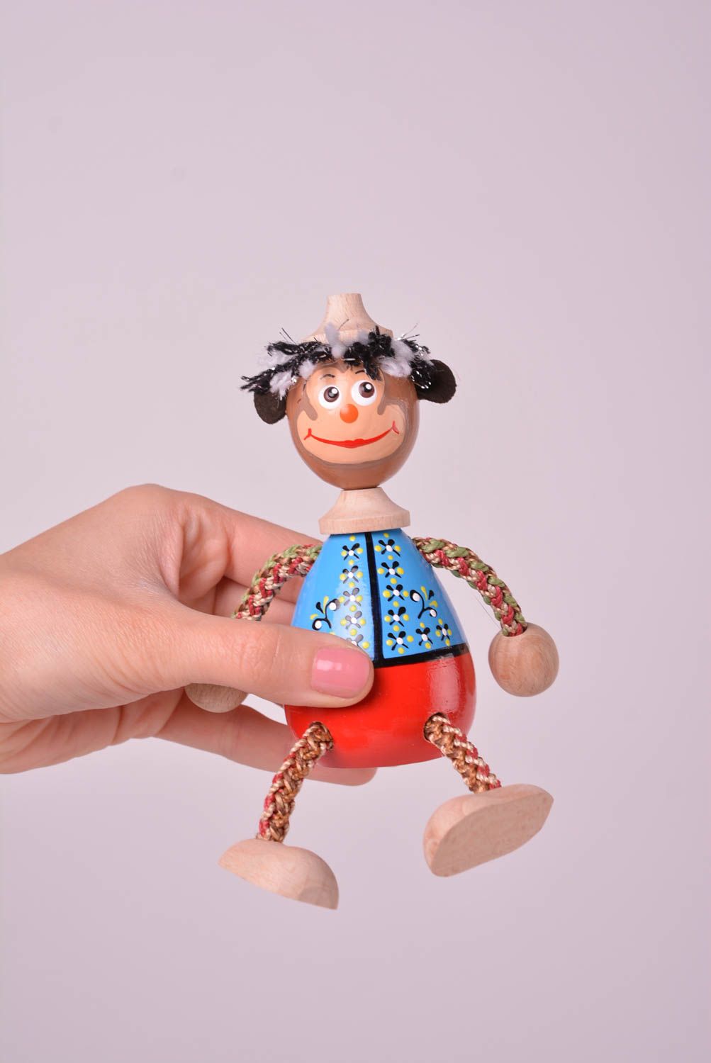 Игрушка ручной работы игрушка из дерева подарок для ребенка симпатичная фото 2