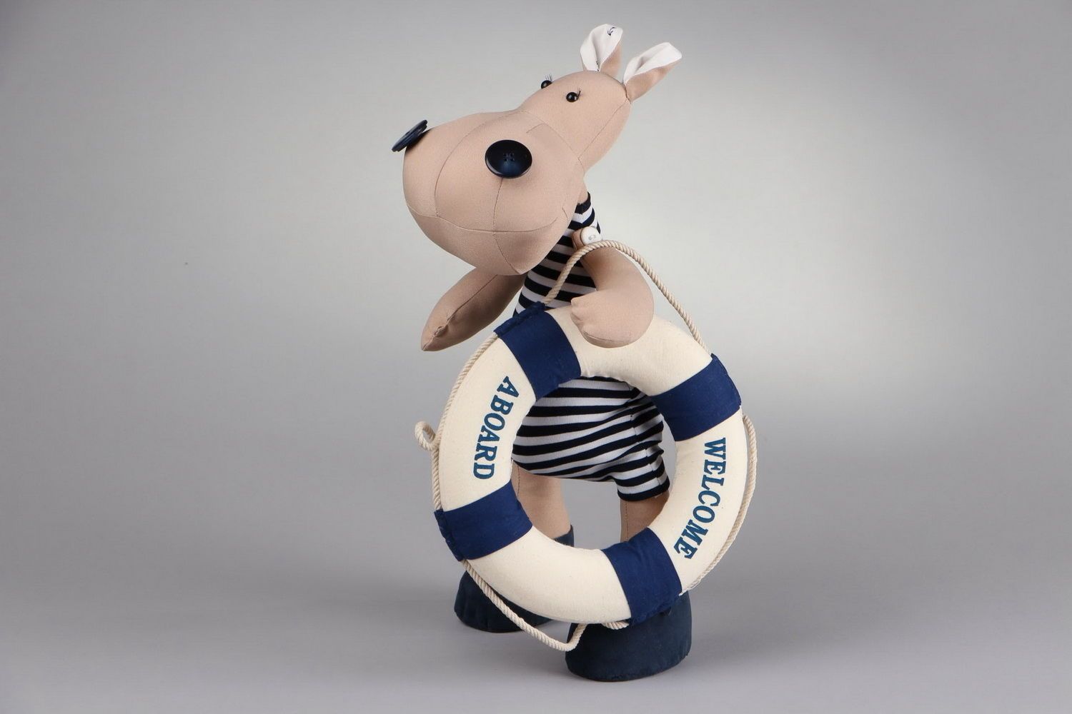 Soft jersey toy Hippo seaman photo 3