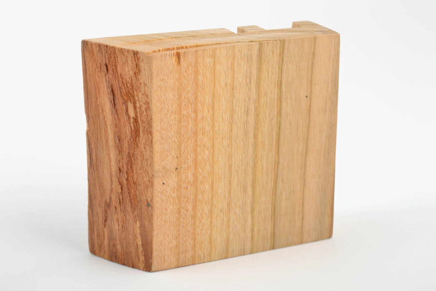 Sujetador para móvil ecológico de madera artesanal original accesorio bonito foto 3