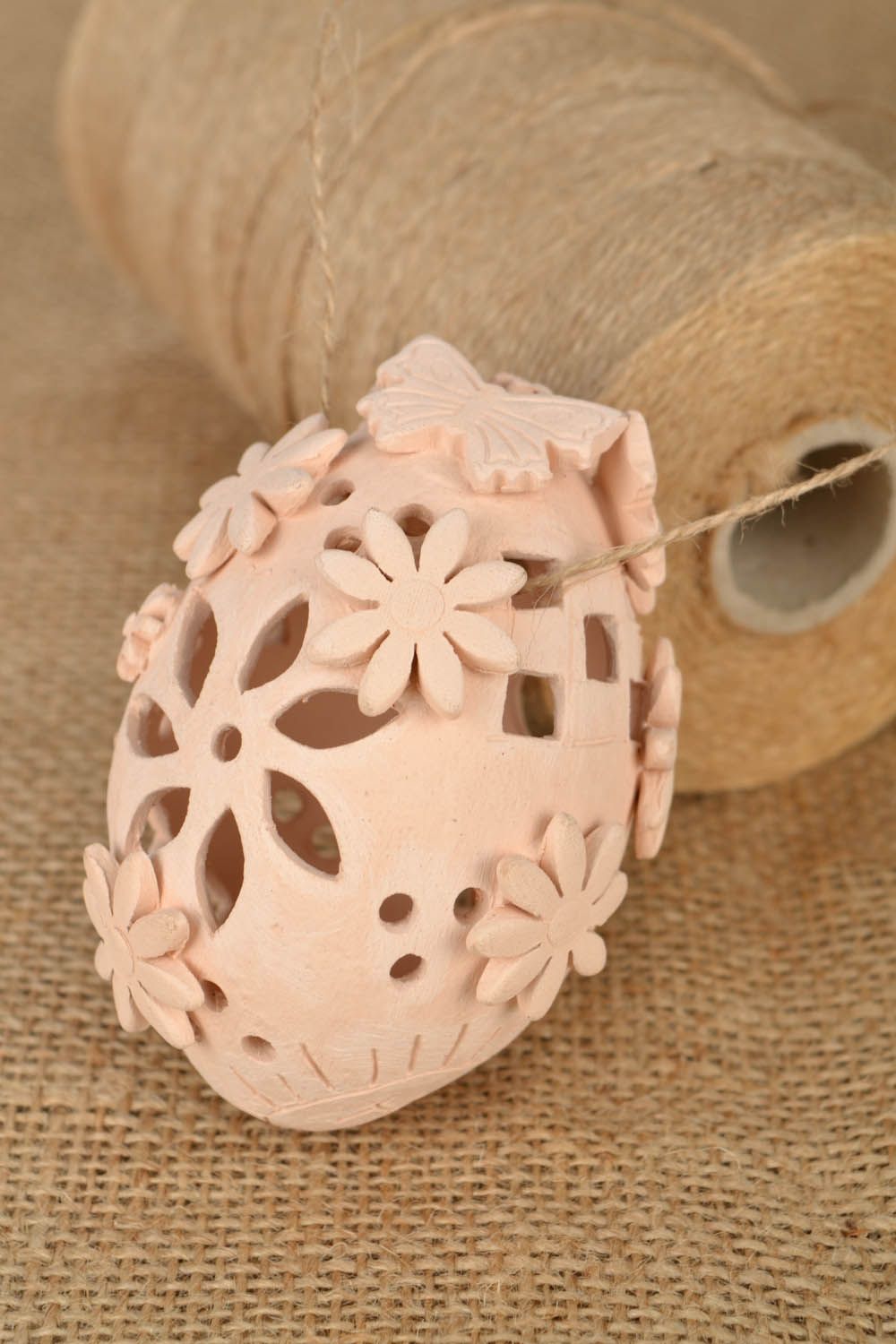 Huevo de Pascua de cerámica foto 1