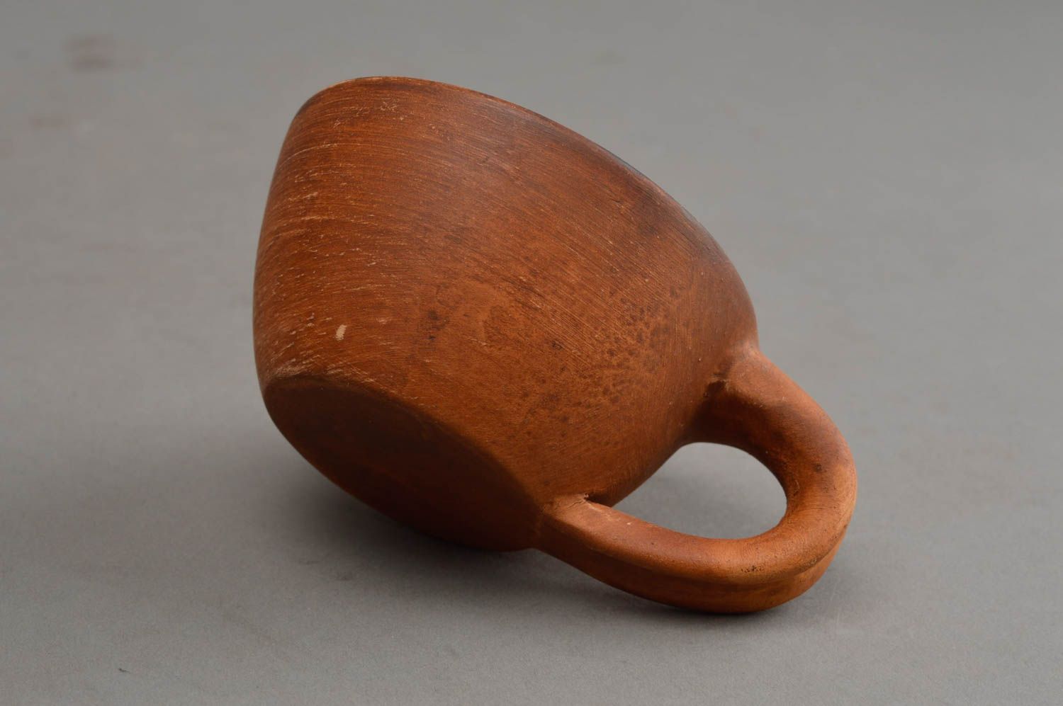 Taza original hecha a mano de cerámica utensilio de cocina vajilla moderna
 foto 4
