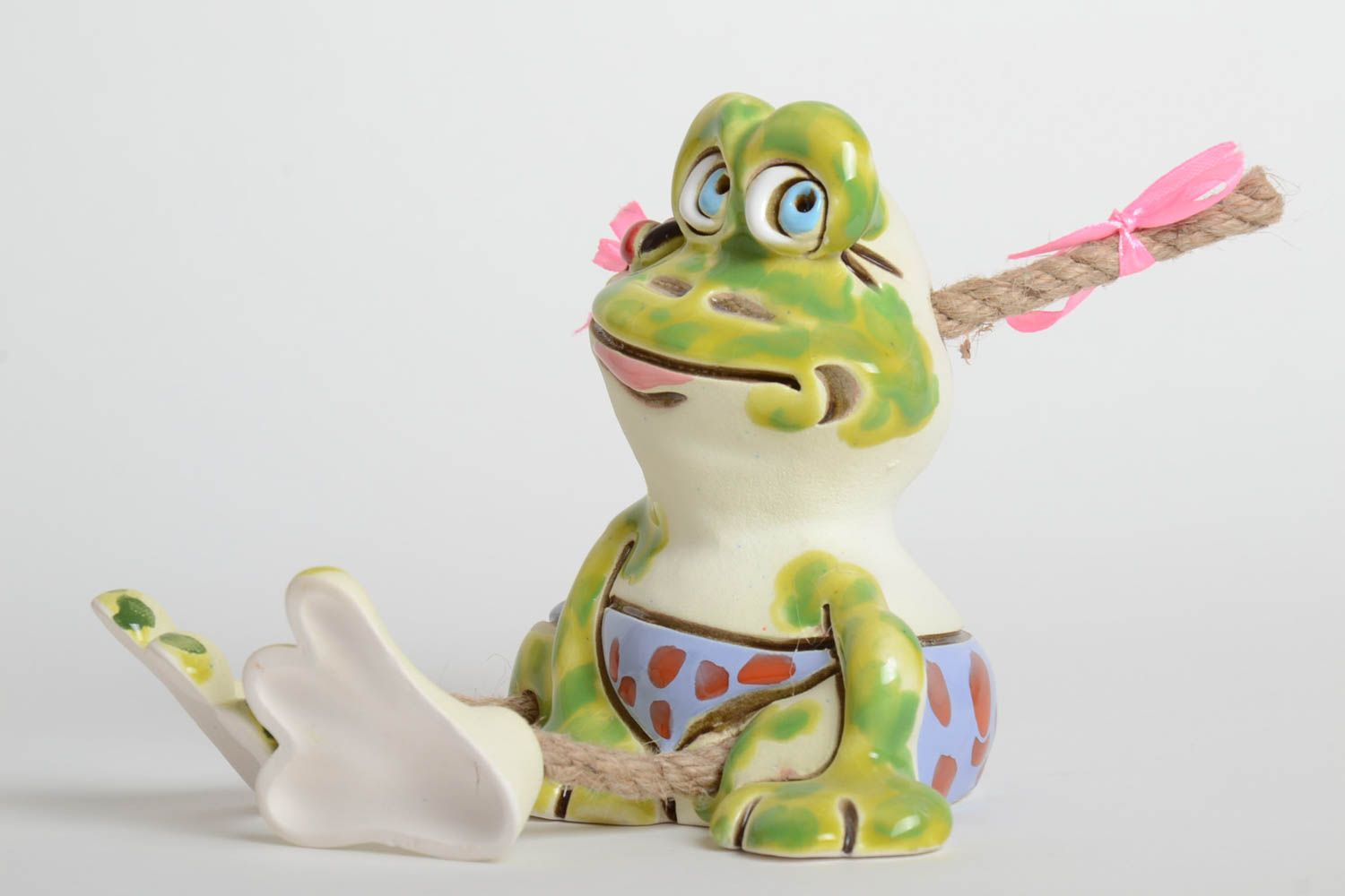 Keramik Spardose handgefertigt Deko Accessoire schön Sparbüchse für Kinder foto 5
