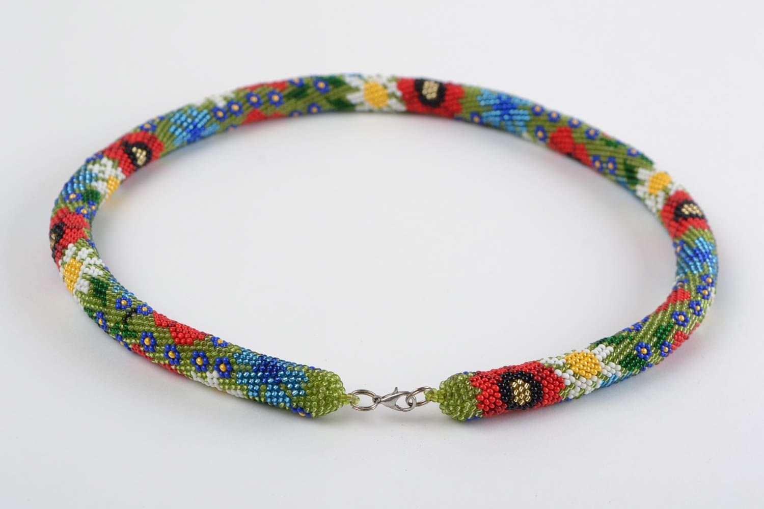 Collier Halskette handmade Damen Collier Geschenk für Frauen exklusiver Schmuck foto 5