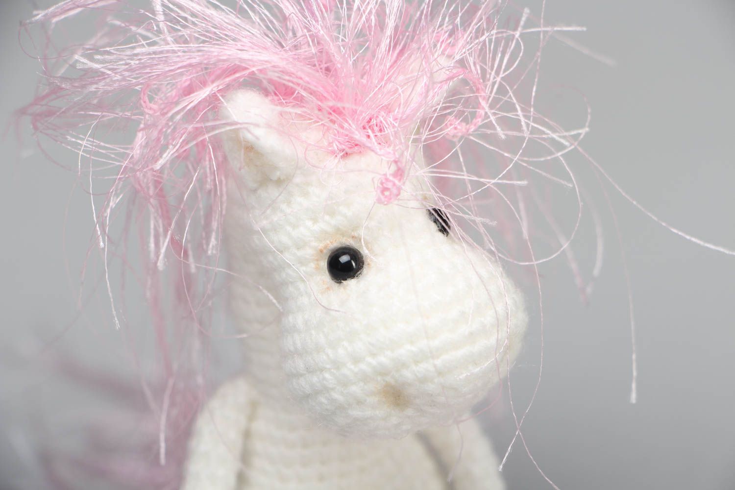 Designer crochet toy Pony photo 2