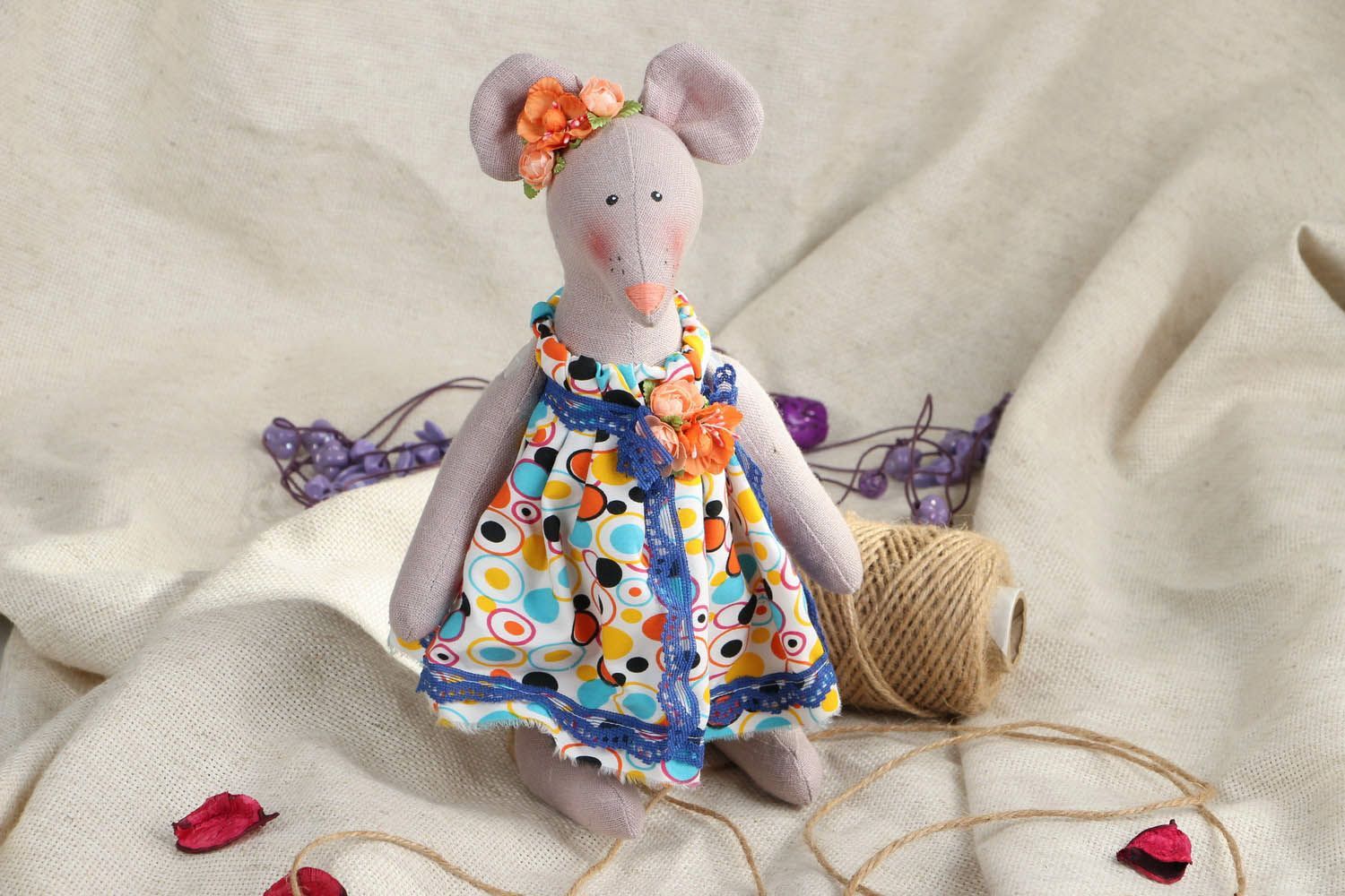 Soft toy Mouse photo 5