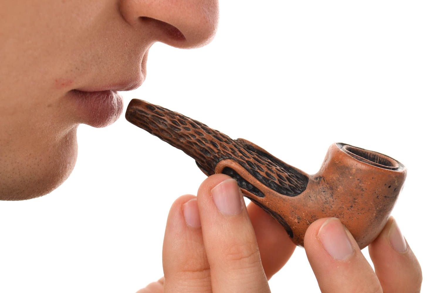 Handmade kleine Tabakpfeife Überraschungsgeschenk für Männer Rauch Zubehör   foto 1