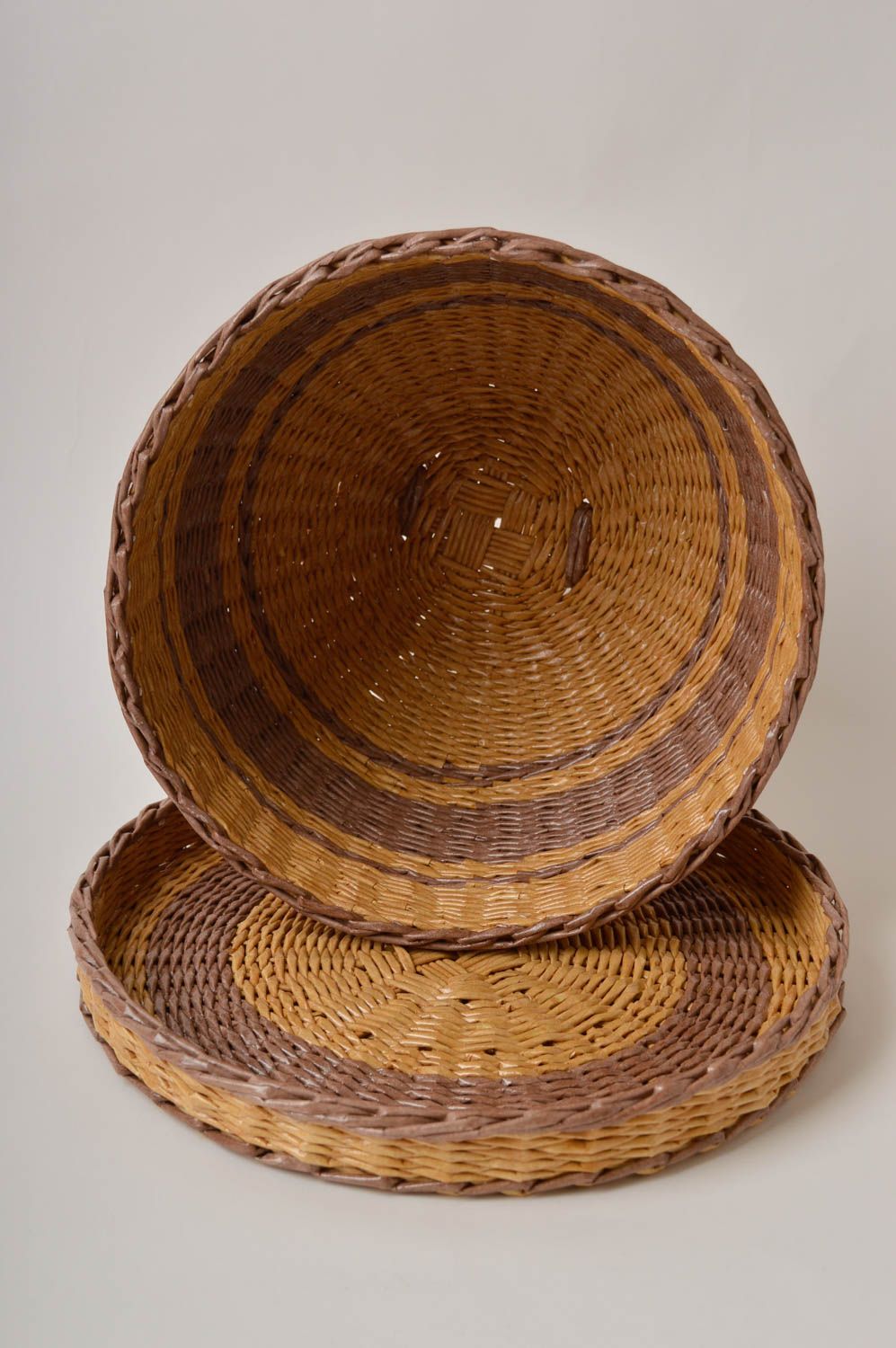 Handmade kitchen basket for bread wicker basket for kitchen home decor ideas photo 4