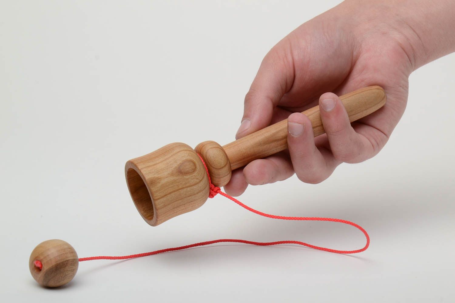 Originelles interessantes handmade Öko Spielzeug aus Holz mit Öl durchtränkt foto 5