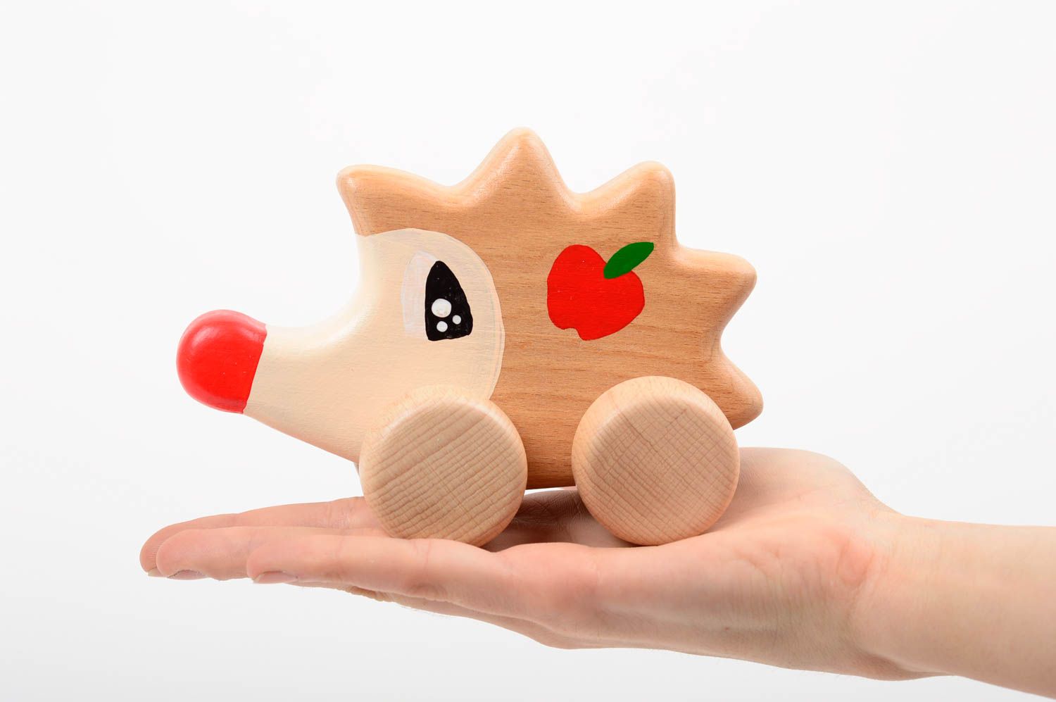 Wooden toy made of beech handmade accessories unusual stylish home decor photo 3