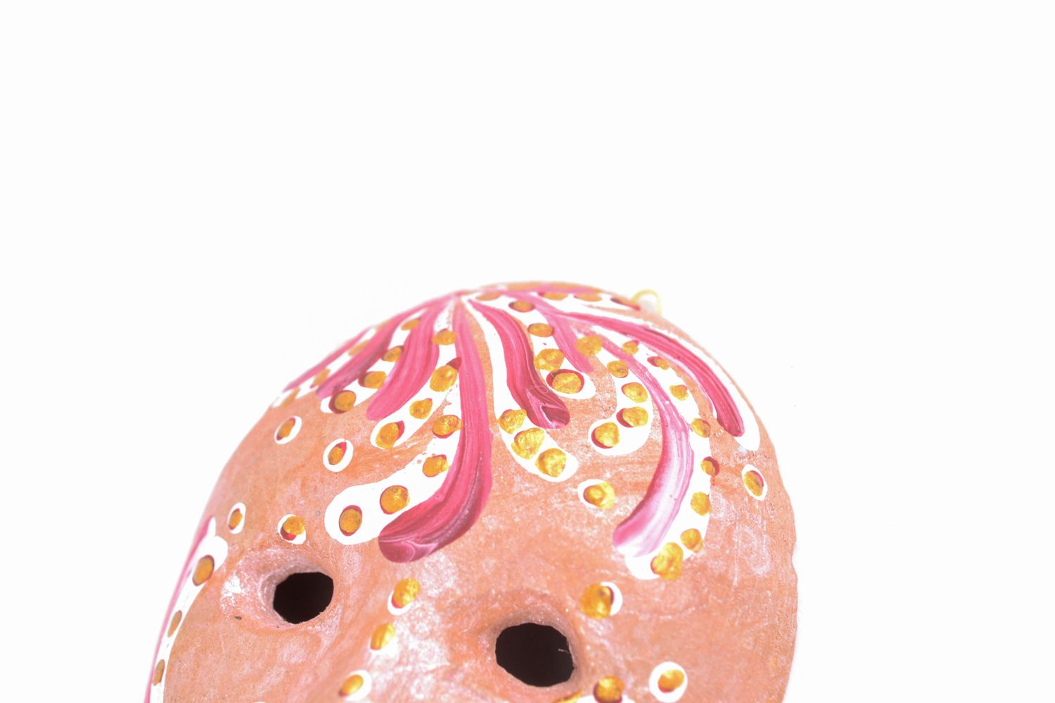 Small pink wall pendant interior mask photo 3