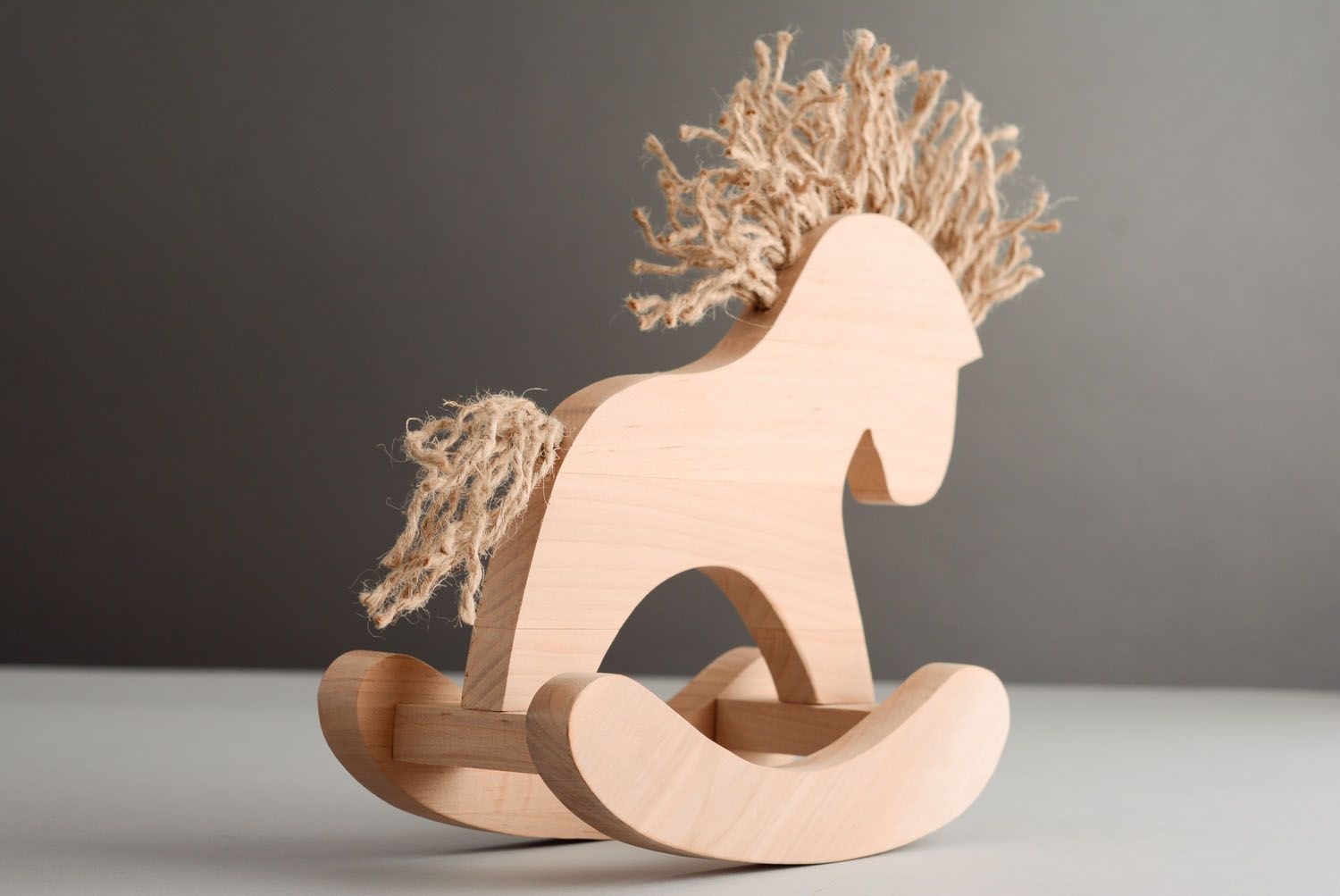 Wooden blank toy Horse photo 2