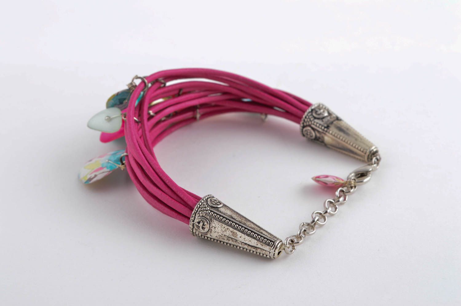 Handmade designer cute jewelry unusual stylish accessory elegant bracelet photo 4