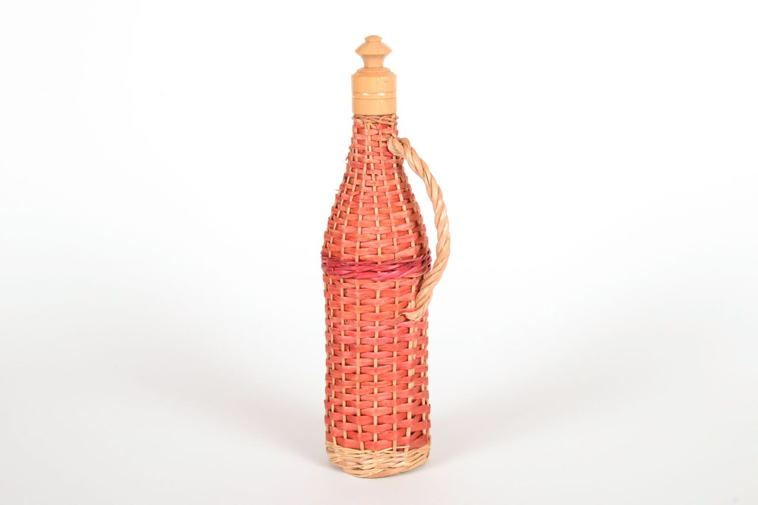 Decorative bottle with cork  photo 4