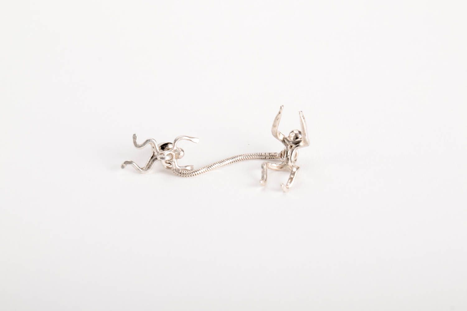 Handmade ear cuff designer ear cuff silver accessory for women gift ideas photo 2