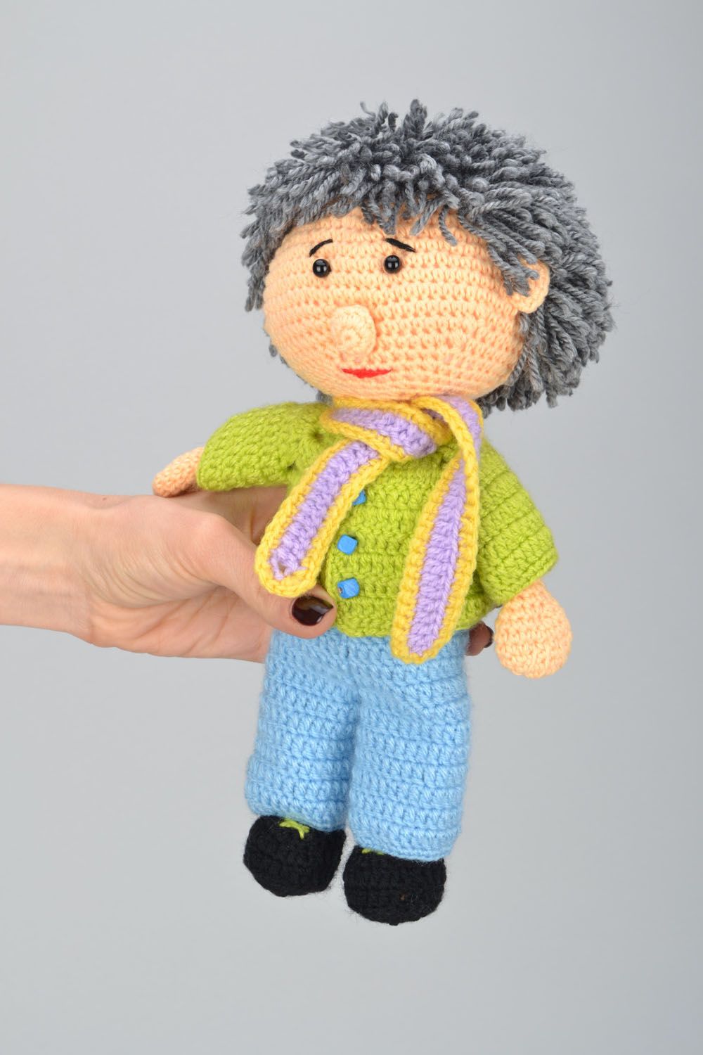 Crochet toy Little Boy photo 2
